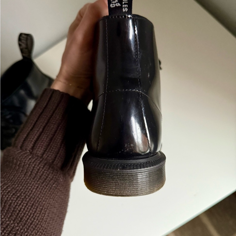 Dr. Martens Emmeline Black Lace Up Boots - Picture 5 of 9